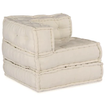 Modulinė sofa 3 pcs Kreminė 70 x 70 x 56 cm audinys