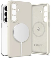 Smėlio spalvos dėklas Samsung Galaxy S26 Plus telefonui "Tech-Protect Silicone Magsafe"
