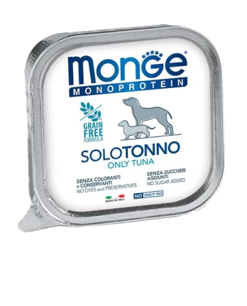 Monge Solo konservai šunims su tunu, 150 g