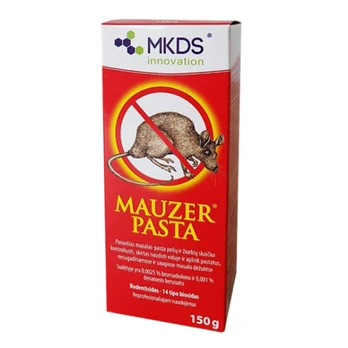 Graužikų nuodai MAUZER, pasta, 150 g