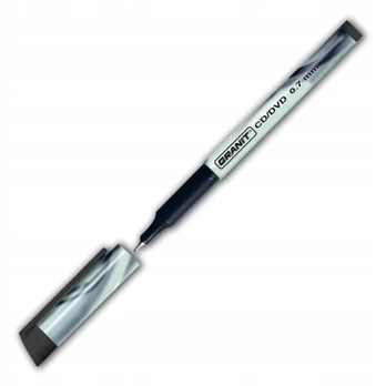Marker Granit Cd/dvd, 0.7mm, juodas