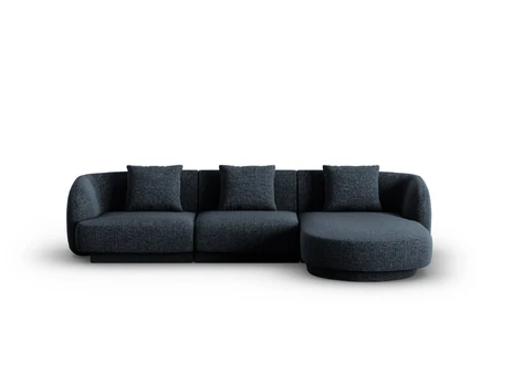 Right Corner Sofa, "Tulum", 4 Seats, 255x156x70 Made in Europe
