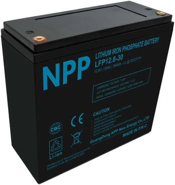Npp Power Akumuliatorius LFP LiFePO4 12,8V 30Ah T12