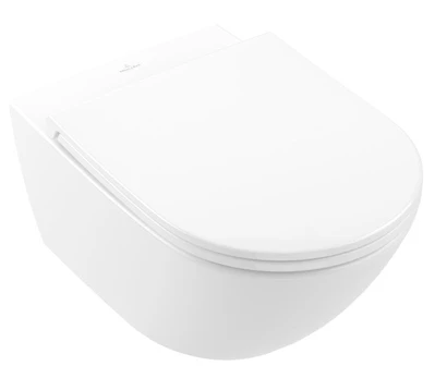 Gustavsberg Universo TwistFlush Combi-Pack. wall-mounted. with TwistFlush. Baltas