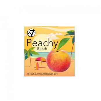 W7 Cosmetics The Boxed Blusher Skaistalai Peachy Beach