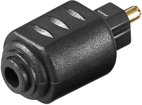 Adapteris mini Toslink - wtyk Toslink Goobay