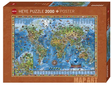 Heye Dėlionė 2000 vnt. - Nuostabus pasaulis
