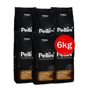 PELLINI Vivace kavos pupelės 1kg (6vnt.)