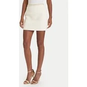 Marciano Guess Mini sijonas 5BGD08 7394A Écru Regular Fit