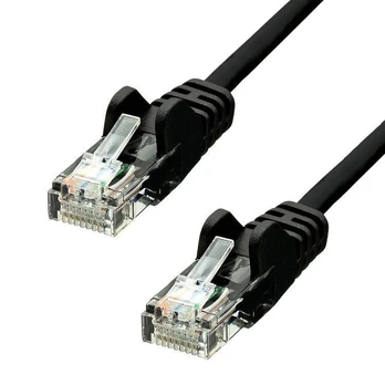ProXtend Patchcord Cat.5e, U/UTP, PVC, AWG 26, CCA, juoda, 20m (V-5UTP-20B)