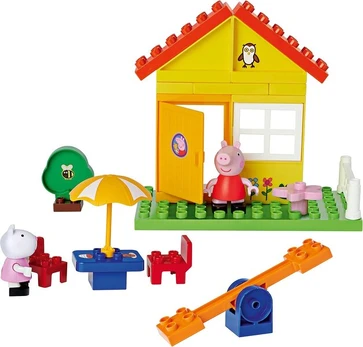 Sodo namelis BIG Constructor Garden House Peppa Pig, 26 dalys