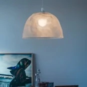 "Foscarini Bump" pakabinamas šviestuvas baltas matinis