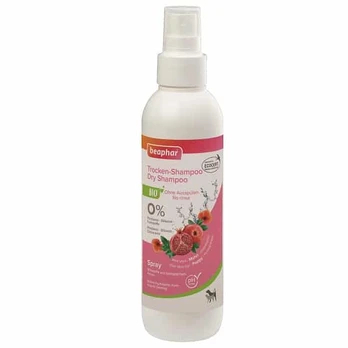 Sausas šampūnas šunims Beaphar Bio Shampoo Dry Spray, 200ml