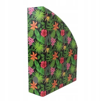 Organizer A4 Pvc 7cm su gėlėmis