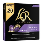 Kavos kapsulės LÓR Profondo X20, Nespresso aparatui, 20 kaps., 104g kaina