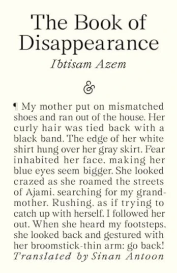 Book of Disappearance