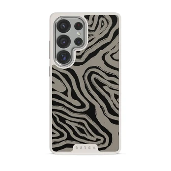 Black Sand - Samsung Galaxy S25 Ultra Case, Elite Light (Magnetic) / Silver