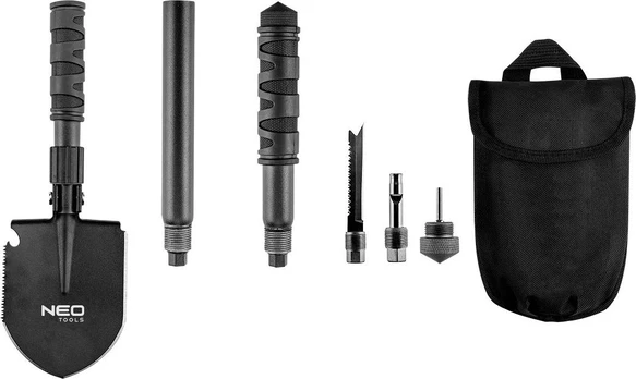 Neo Tools Neo daugiafunkcinis išgyvenimo kastuvas 8in1 (63-122)