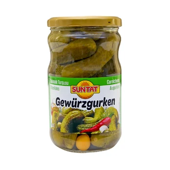 Marinuoti agurkai SUNTAT, 640 g