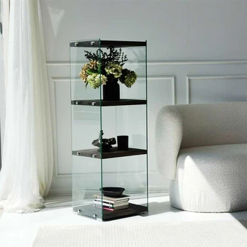 Knygų lentyna Aqua 3 - Anthracite