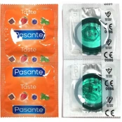 PASANTE - CONDOMS FLAVOR MINT BAG 144 UNITS kaina