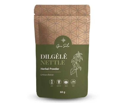 GraSole DILGELĖ, lapų milteliai, 60 g.