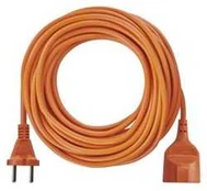 Emos Two-wire floating lead 20 m / 1 socket / oranžinis / PVC / 230 V / 1.5 mm2