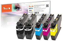 Peach Tinte Spar Pack Plus PI500-267 (kompatibel zu Brother LC-3213)