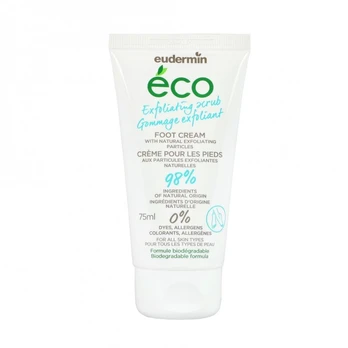 EUDERMIN ECO šveičiamasis pėdų kremas, 75 ml