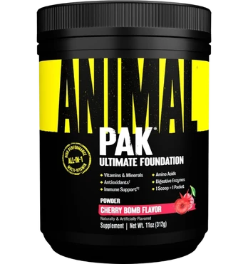 Universal Animal Pak Powder, Cherry Bomb, 312 g