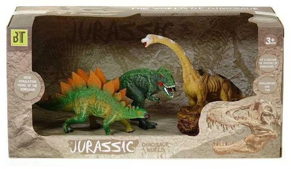 Figūrėlė Pro Kids Rinkinys 3 dinozaurów