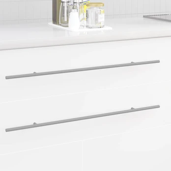 Spintelės rankena 12 pcs Sidabro 1700mm Nerūdijantis Plienas