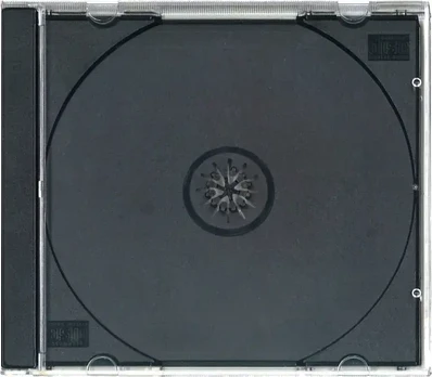 Omega CD case Jewel PL, black