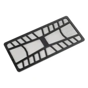 SilverStone SST-FF142B 320x155mm FAN-filter Juodas kaina