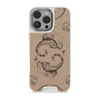 Scorpio - iPhone 16 Pro Case, Elite Light (MagSafe) / Silver / Beige