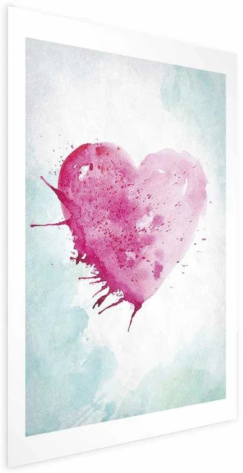 Artgeist Plakatas - Watercolor Heart