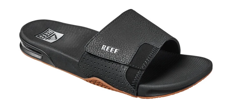 Vyriškos šlepetės Reef Fanning Slide, juodos