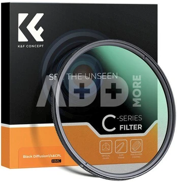 K&F Concept 67MM Multi-functional CPL+Black Mist 1/4 Filter