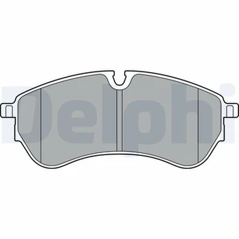 DELPHI LP3410 Brake pad set