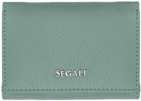 Segali Moteriška odinė piniginė 7106 B sage