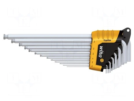 Wrenches set | hex key | Chrom-vanadium steel | 13pcs.