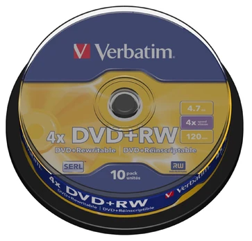 Įrašomas kompaktinis diskas Verbatim, 4.7 GB, 10vnt.