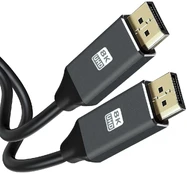 RoGer DisplayPort v1.4 8K UHD Cable 1.8m kaina