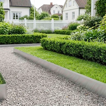 Vejo kraštas 5 m x 15 cm Galvanizuotas plienas Sidabrinė