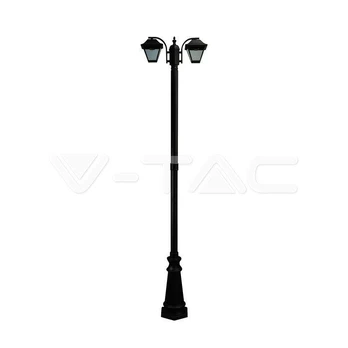 Pastatomas lauko šviestuvas V-TAC, 2x E27, IP44