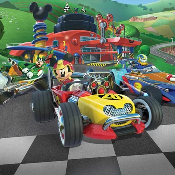 Fototapetas Disney Mickey Mouse Roadster Racer