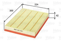 Oro filtras VALEO 585290 kaina