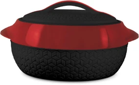 Milton casserole Matrix 3.5L, black/red | 4742777009560 kaina