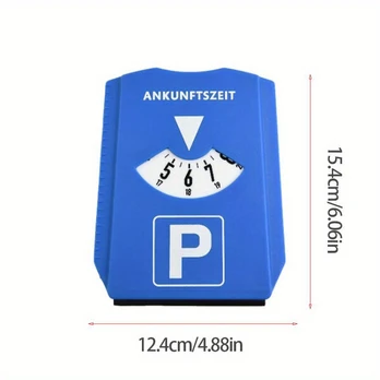 Automobilio stovėjimo disko laikmatis su ledo grandikliu