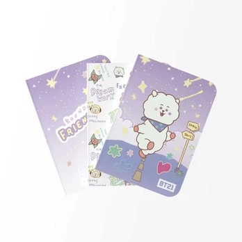 BT21 - Set of A6 RJ notebooks (3 pieces)